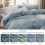 Mineral Blue Cal King Duvet Cover Set – Prewashed 4