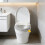 Warmer WC-Sitzbezug mit Hasenmuster und Reißverschluss 6