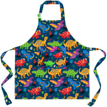 Sylfairy kids apron rainbow unicorn green dinosaur small