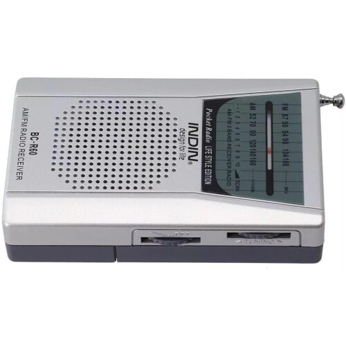 BC-R60Φορητό ραδιόφωνο AM/FM με κλιπ ζώνης 2