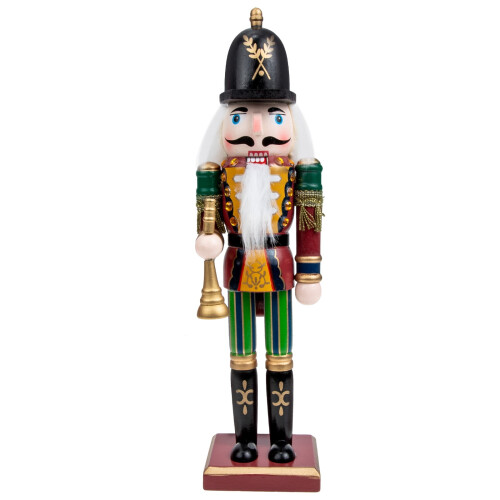 Festival Nutcracker Christmas Tableware Multi 1Set 12X3X2.6in Wood Ornament