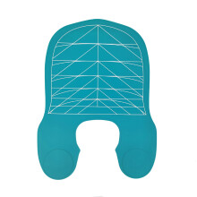 Silicone Hair Cape - Waterproof, Easy Clean Neck Protector for Salon & Home Use, Comfortable Fit for Perming, Dyeing & Cutting