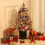 Flocked Fiber Optic Christmas Tree 3 ft to 4.5 ft 4