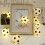 LED Soccer Ball String Light 1.5M Battery Powered Gold 6