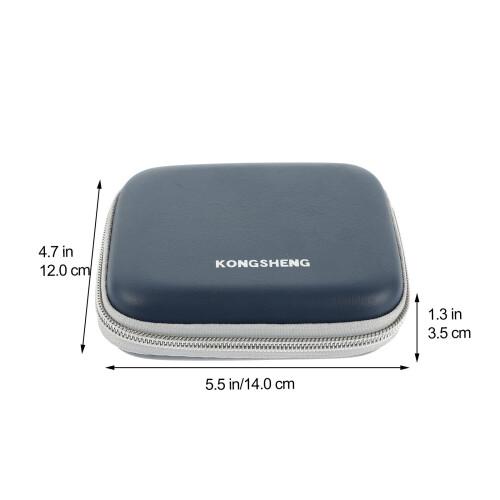 Black EVA Shockproof Harmonica Case for 10-Hole Harmonica 2