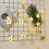 Soccer Ball Christmas Lights String, 1.5m, 10 LED, Battery 4