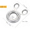 Stainless Steel Egg Shell Opener for Hard and Soft Boiled Eggs, Easy OneHand Egg Cracker Tool 3