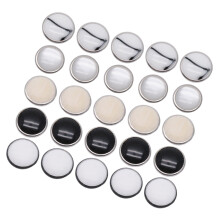 Tineasur Assorted Color Snap Buttons Durable Fastener Kit for Sewing 50Pcs