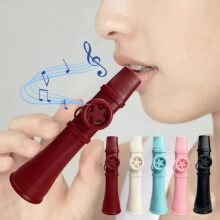 Kazoo for Adults and Kids Adjustable Tone Red