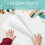 Small Craft Cones Polystyrene White Foam 12Pcs 5.7x2.8x2.8in 5