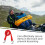Worgeous1Set Κορδόνια Bungee με Γάντζους Carabiner για Δέσιμο Μοτοσικλέτας 3
