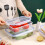 Rectangular Food Storage Containers 4 Sizes 5