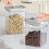 Lufttette popmatbeholdere BPA-frie, stablebare, 4-pakning 2