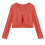 Mädchen-Strickjacke mit V-Ausschnitt, einfarbig, langärmelig 6