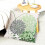 Capas de almofada decorativas verde-sálvia, 45x45 cm (18x18 polegadas), conjunto com 2 unidades. 4