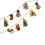 Iron Father Christmas String Lights 10 LED Beads 150cm 2