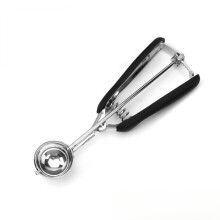 BPA-Free Stainless Steel Cookie Scoop #60, Soft Grip, Easy Release, Even Portions, Multipurpose – Compatible with All Kitchens