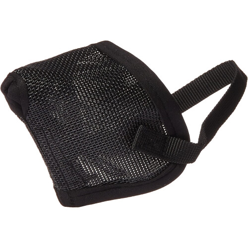Mesh Dog Muzzle for Short Nose - Flat Faced Dogs (pug muzzle) one size Fits All
