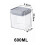 Lufttette popmatbeholdere BPA-frie, stablebare, 4-pakning 8