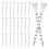 Houten golftees, multi-set, 50 stuks. 3
