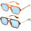 Γυαλιά ηλίου Vintage Aviator Small Frame της δεκαετίας του '70 για γυναίκες και άνδρες, 1