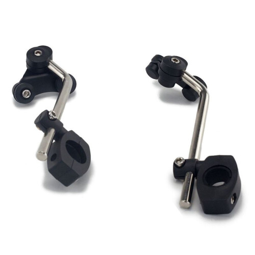 Motorcycle 22MM Windshield Mounting Bracket Universal Windscreen Fixed Bracket Moto Parts 1
