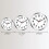 12" Silent Battery Wall Clock – Modern Silver, Non-Ticking, Compatible with Home/Office Decor 3