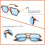 Γυαλιά ηλίου Vintage Aviator Small Frame της δεκαετίας του '70 για γυναίκες και άνδρες, 3