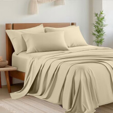 Bamboo Rayon Sheet Set Queen 4-Pc Deep Pocket