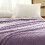 Fuzzy Throw Blanket Purple 59x39in 4