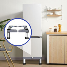 General Frame of Washing Machine Base, Stainless Steel Heightening Fixed Washing Machine Bracket,Refrigerator Bracket