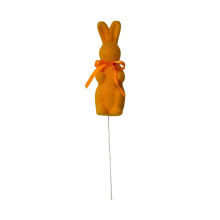 Osterdekoration aus Schaumstoff, Ornament mit Hasenschleife