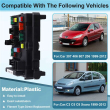 6500Y1 BSM B2 Fuse Box Assembly for 307 406 807 206 C3 C5 C8 Xsara 1999-2012 9650664180 9657608880