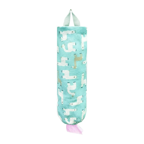 Veggmontert poseholder for dagligvarer – plastposedispenser