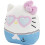 8" Hello Kitty Γυαλιά σε σχήμα καρδιάς για τον Άγιο Βαλεντίνο – Επίσημο Jazwares, μαλακό και 2