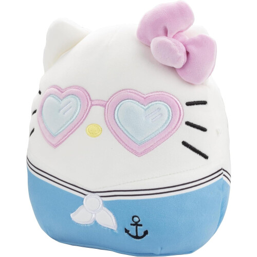 8" Hello Kitty Γυαλιά σε σχήμα καρδιάς για τον Άγιο Βαλεντίνο – Επίσημο Jazwares, μαλακό και 1