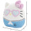 8" Hello Kitty Γυαλιά σε σχήμα καρδιάς για τον Άγιο Βαλεντίνο – Επίσημο Jazwares, μαλακό και 3