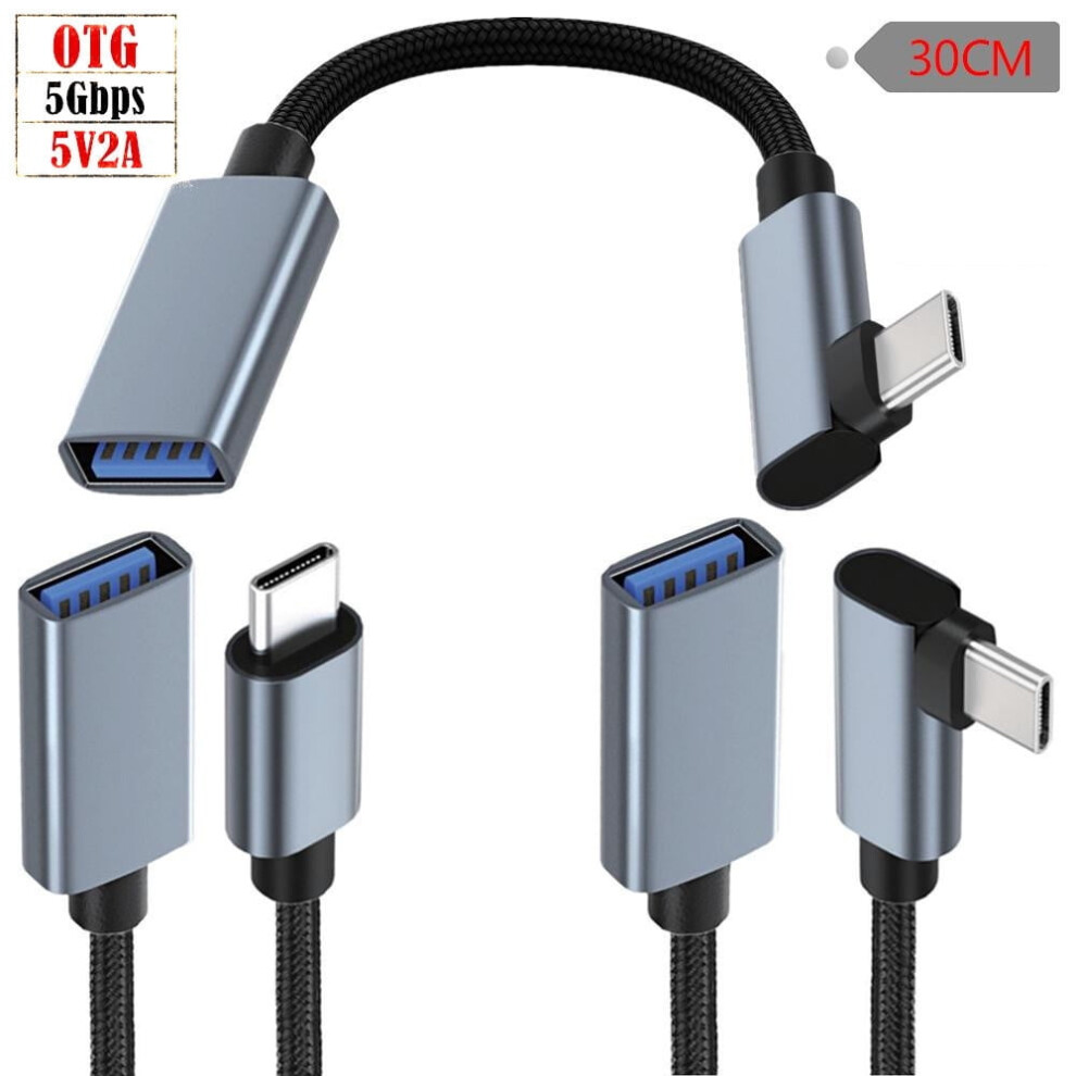 Usb-C To Usb-A Otg Adapter Cable 9450273214993