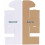 Witte verzenddozen 6x4x3 inch, set van 40 4