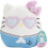 8" Hello Kitty Γυαλιά σε σχήμα καρδιάς για τον Άγιο Βαλεντίνο – Επίσημο Jazwares, μαλακό και 1