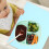 Silicone Placemats Sky Blue Durable Non-Stick 2 pcs 5