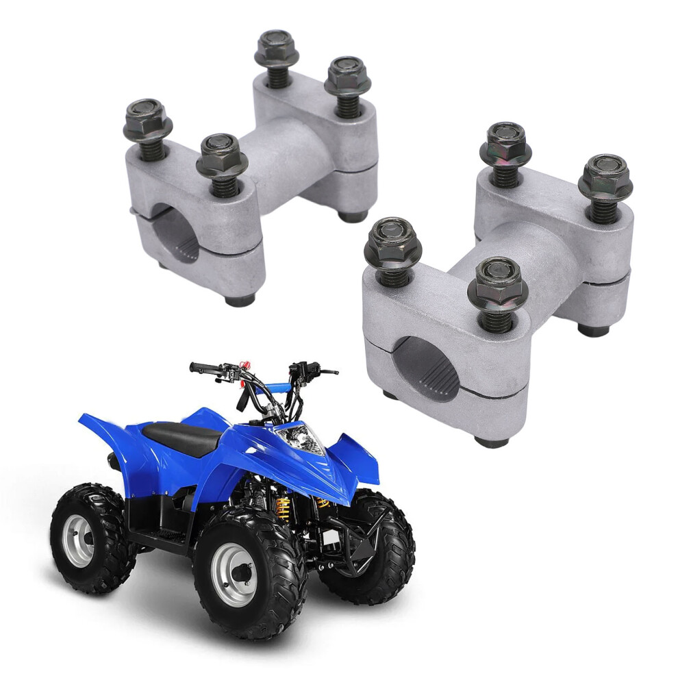 22Mm Aluminum Handlebar Risers Clamp For Atv Dirt Bike 20Mm Height 7901384134264