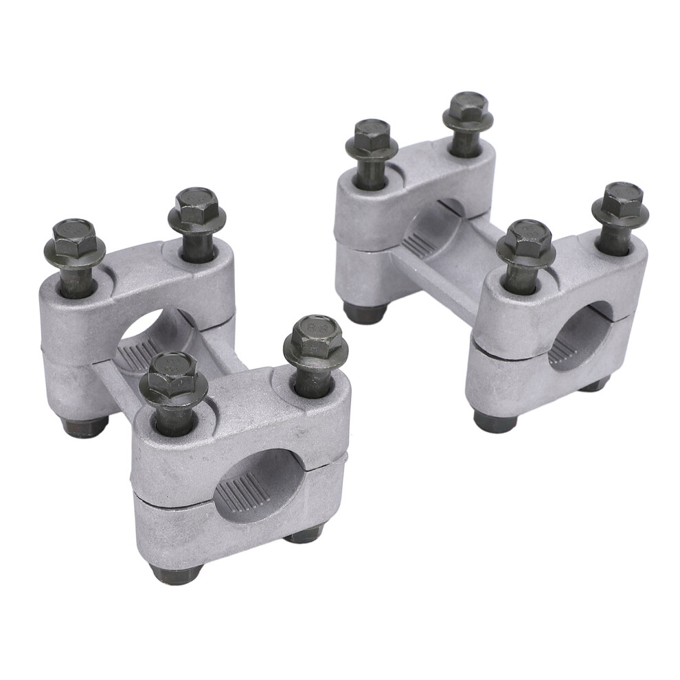 Aluminum 22Mm Handlebar Risers Mount Clamp For Atv Bike 4641387370162
