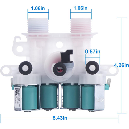 Βαλβίδα εισόδου νερού για Maytag Whirlpool Kenmore6-Pack 1