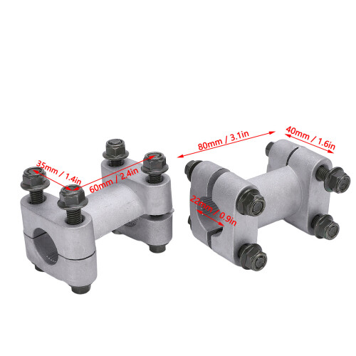 22mm Lenker-Riser Set für ATV Motorrad