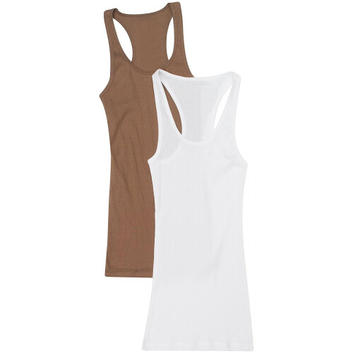 Women's & Plus Ribbed Cami Racerback Workout Cotton Tank Tops