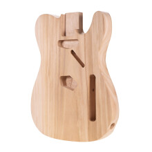 TL-T02 unfinished sycamore guitar body for Tele-style DIY