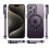 Capa magnética Xhy para iPhone 15 Pro com película de privacidade e 8