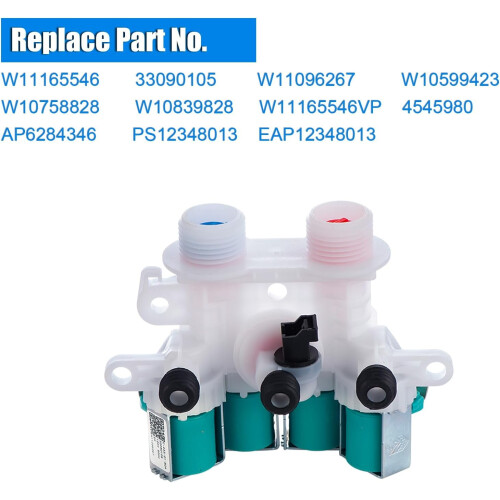 Βαλβίδα εισόδου νερού για Maytag Whirlpool Kenmore6-Pack 2