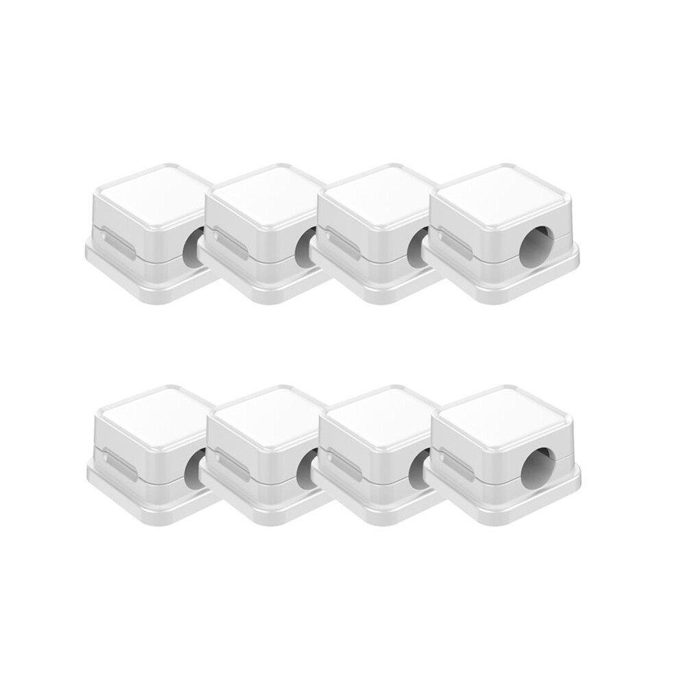 8Pcs Magnetic Cord Organizer Holder,Strong Adhesive Desk,Easy Open,Organize Phone Charging Cords 4711713514062